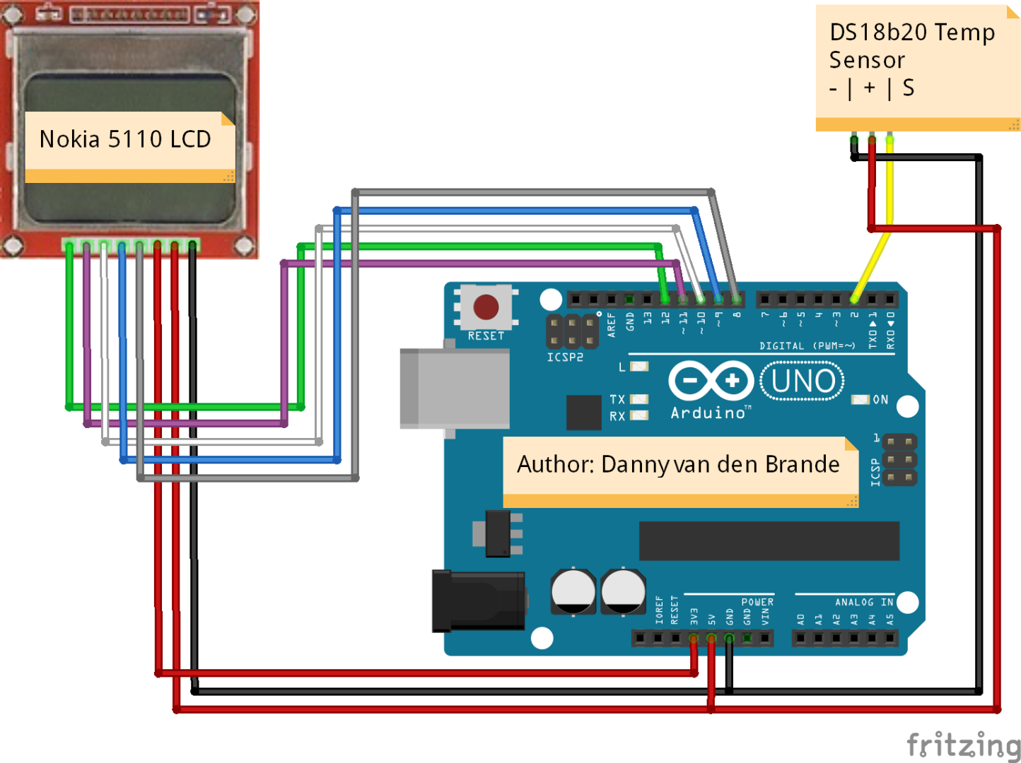 DS18B20 - Nokia 5110 LCD temperature meter_bb.png