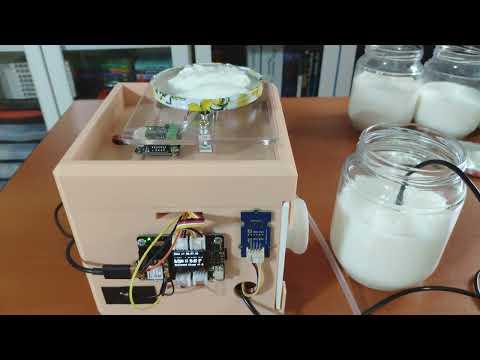 Data collection | IoT AI-driven Yogurt Processing &amp; Texture Prediction w/ Blynk