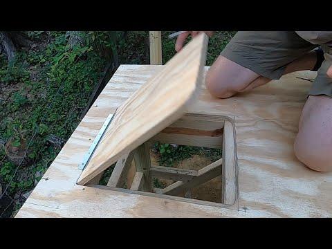 Deck, Floor, And Trapdoor - The Treehouse Project - Part 7