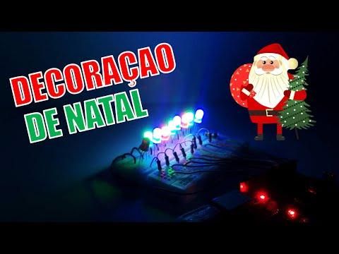 Decora&ccedil;&atilde;o de Natal com Ardu&iacute;no