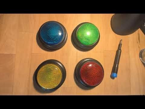 Demonstration Easy-to-Build Wireless Quiz Buzzer System With ESP8266-01