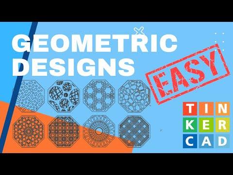 Design Geometric Art in TinkerCad Codeblocks