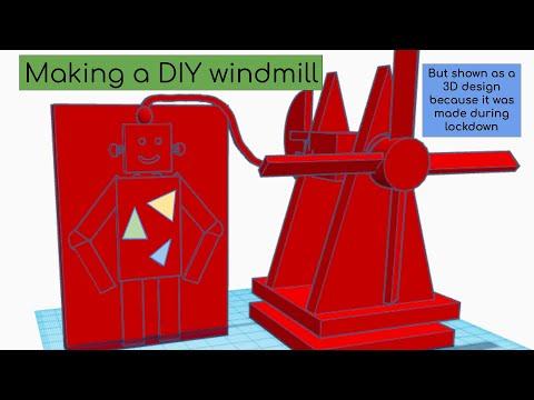 Design windmill instructable