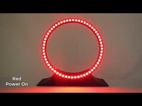 Desktop Equinox Clock - in action