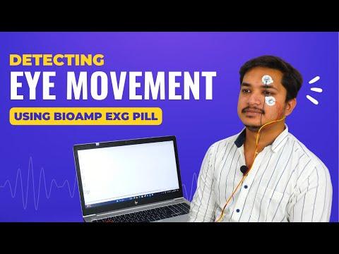 Detecting UP and DOWN Movements of Eyes Using EOG | Upside Down Labs