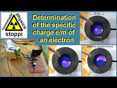 Determination of the specific charge e/m of an electron - e/m Bestimmung des Elektrons