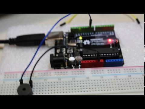 Digital Music using a Piezo Buzzer Demonstration