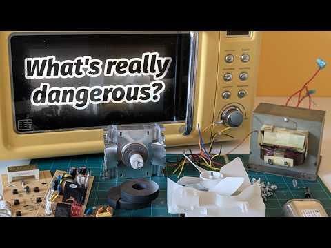 Disassembling a Microwave Safely (and Busting Some Myths)