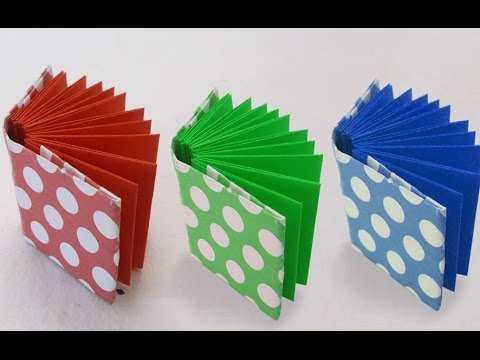 Diy Project Ideas : How to Make a Mini Modular Origami Book | Kids Crafts Simple Origami
