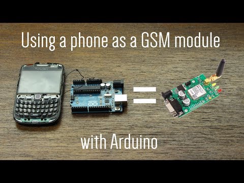 Don't buy a GSM module, use your old phone!