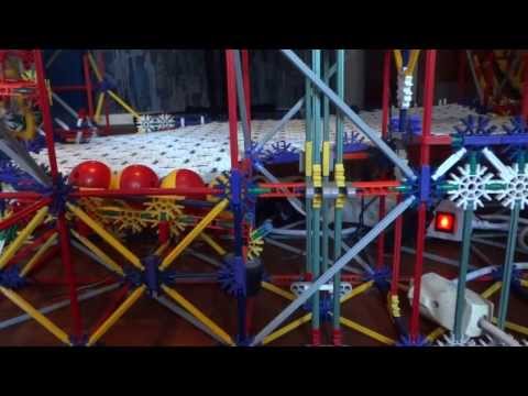 Double chain elevator lift, a K'nex ball machine lift