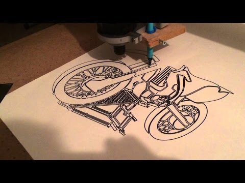 Drawing With CNC Machine