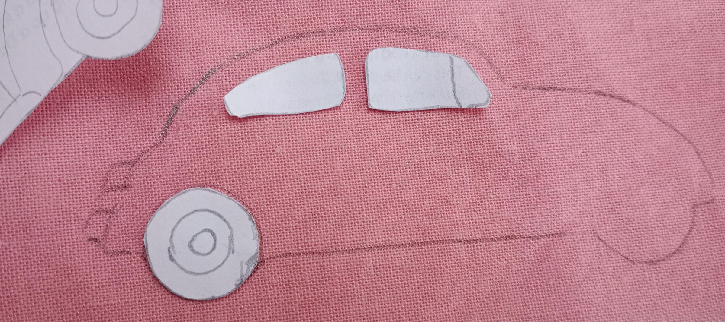 Drawing on the fabric.jpg