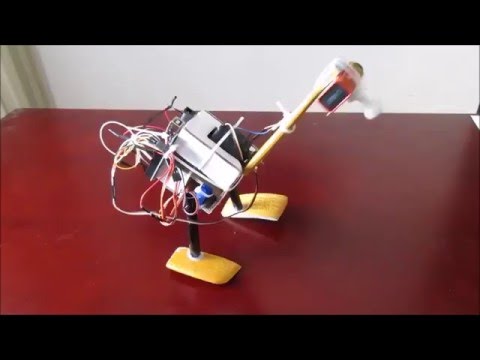 Duckbot 3 - Battery Powered Robot with 3 Servos