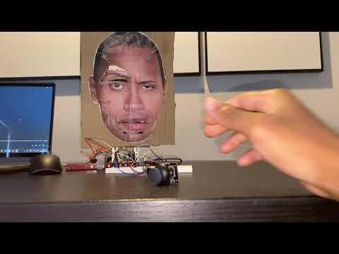Dwayne Johnson Animatronic