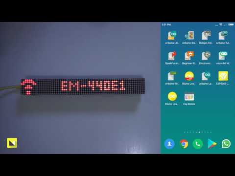 ESP Matrix - Smart Clock ESP8266