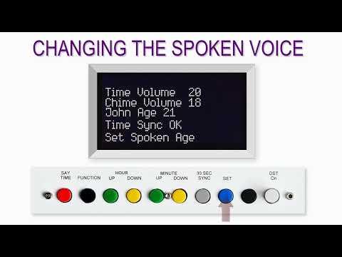 ESP32 24 Hour Speaking Clock using a DFPlayer Mini and RTC.