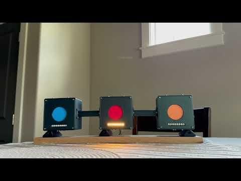 ESP32 Foam Dart Shooting Gallery - Color Hunt Mode