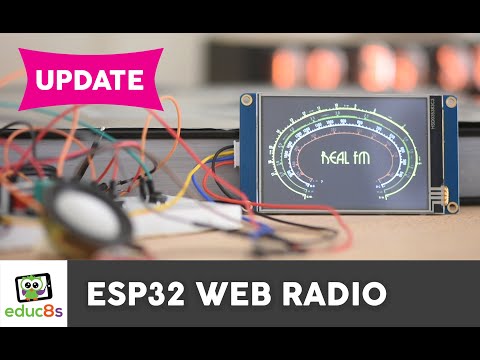 ESP32 Internet Radio Update