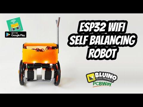 ESP32 Wifi Self Balancing Robot Controlled | DIY B-Robot Wifi