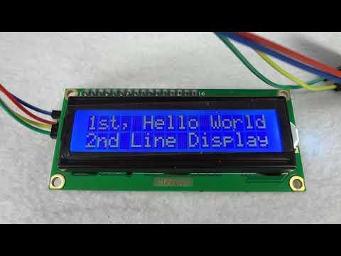 ESP32 and I2C1602 LCD