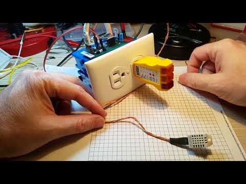 ESP8266 Temperature Relay Project