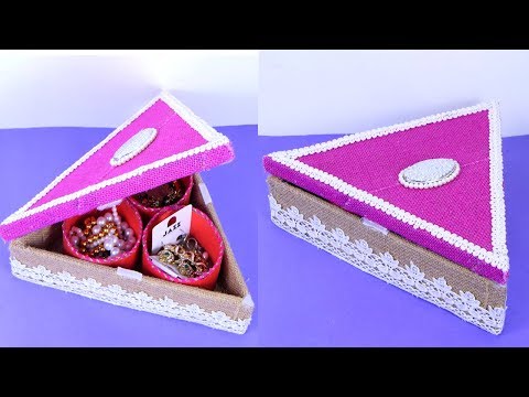 Easy Best out of waste DIY Organizer - How to make Multipurpose Organizer from Waste Tape Rolls!