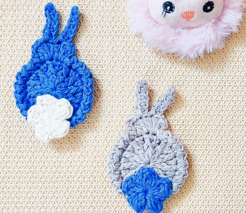 Easy Crochet Easter Bunny Applique jpg.jpg