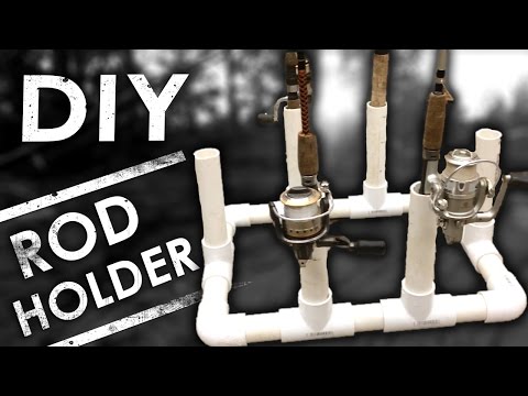 Easy DIY PVC Fishing Rod Holder &amp;amp; Organizer for Storage | The Sticks Outfitter | EP. 13