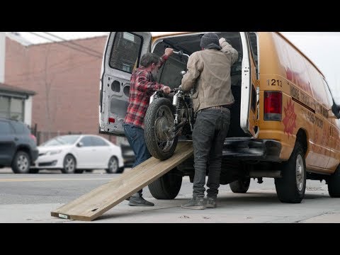 Easy Motorcycle Ramp // Becky Stern