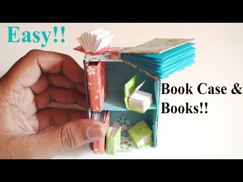 Easy Origami Book &amp;amp; Bookshelf!