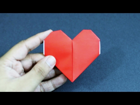 Easy Origami Heart   Valentine's Day Gift Idea!