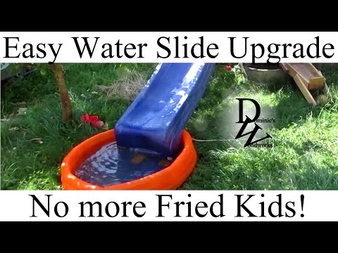 Easy Water Slide Upgrade - Simple Summer Project