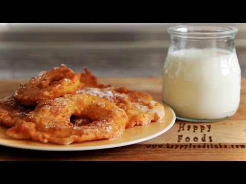 Easy to Make Fried Battered Apple Rings