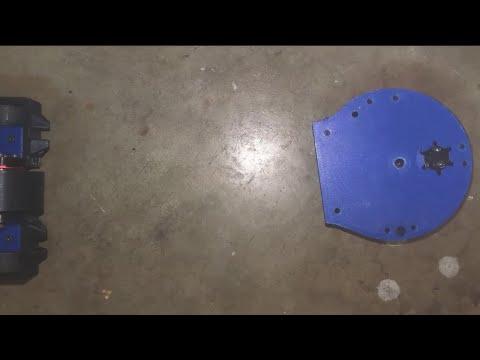 Edge Hog combat robot test