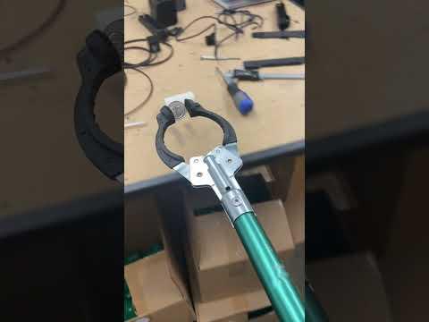 Electric Grabber Assistive Technology device demonstration, picking up objects