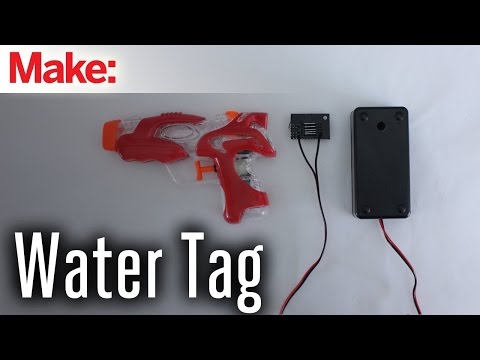 Electronic Water Tag Game