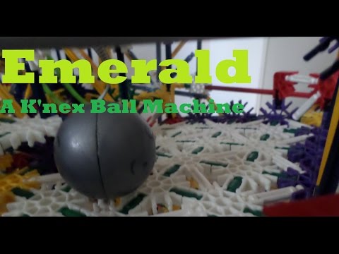 Emerald - A K'nex Ball Machine