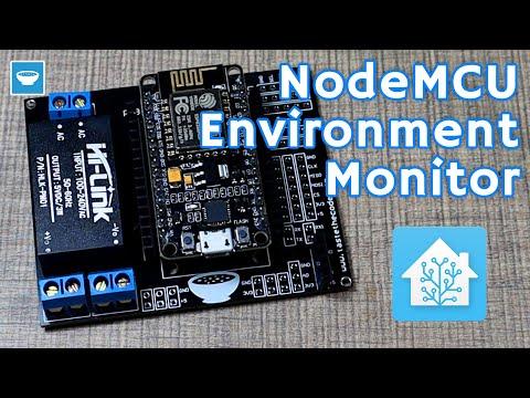 Environment Monitor with DHT22 and NodeMCU in less than one hour - Home Assistant Project