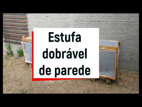 Estufa dobr&amp;aacute;vel de parede