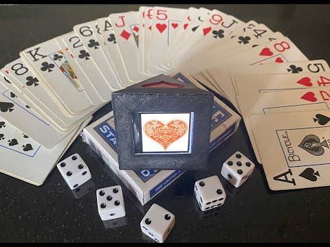 Euchre Trump Suit Display! Accelerometer Based!