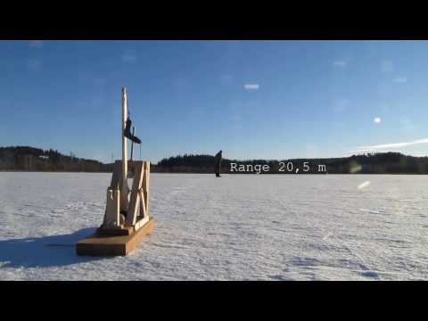 Evolution of Magnetic Trebuchet