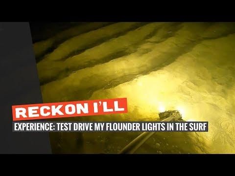 Experience: First Test of My DIY Flounder Gigging Lights