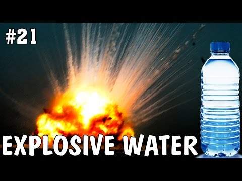 Explosive experiments with water
