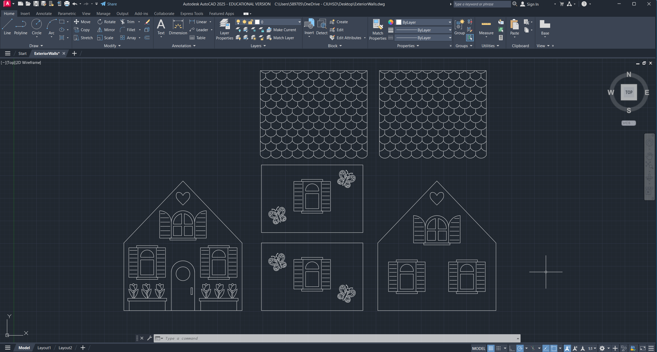 Exterior Walls AutoCAD.png