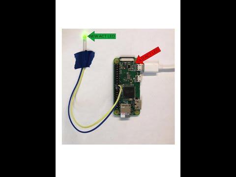 External act LED at boot of Raspberry Pi
