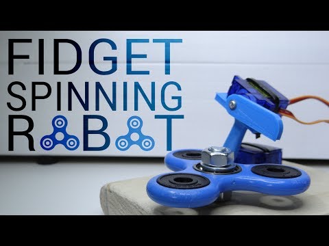 FIDGET SPINNING ROBOT!!!