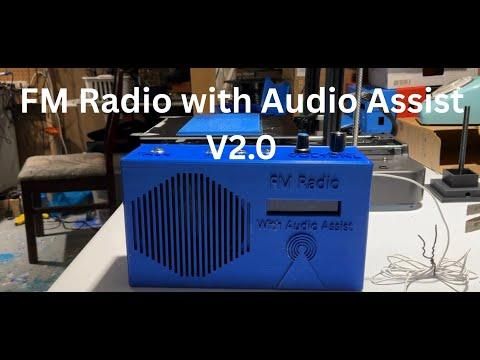 FM Radio with Audio Assist for the visually impaired V2 0
