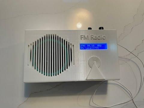 FM Radio with audio assist for the visually impaired (Version 1.0)