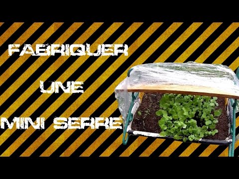 Fabriquer une mini serre en 2min